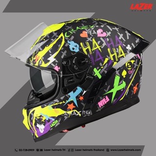 หมวกนิรภัย เลเซอร์ Lazer helmet สำหรับ ถนนและแข่งขัน ฟรี สปอยเลอร์