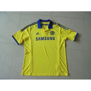 เสื้อบอล ทีม CHELSEA สีเหลือง คอปก เบอร์ XL พร้อมส่ง