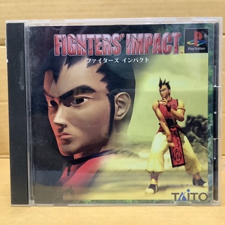 แผ่นแท้ [PS1] Fighters Impact (Japan) (SLPS-00822)