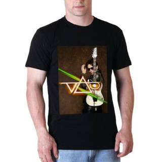 เสื้อยืดลําลอง แขนสั้น พิมพ์ลาย Steve Vai Guitarist แฟชั่นฤดูร้อน ของขวัญวันเกิด สําหรับผู้ชายSize S-5XL