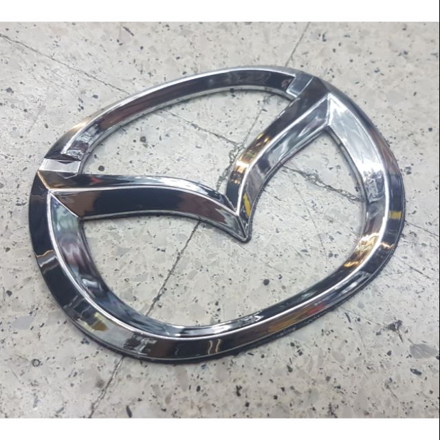 วัดก่อนสั่งนะครับ มีกาวสองหน้า MAZDA LOGO 10.5 , 12.5 , 14 CM โลโก้มาสด้า หน้า - หลัง