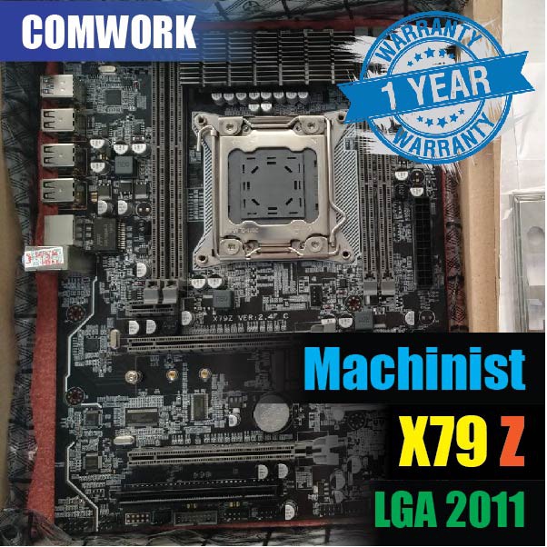 เมนบอร์ด MACHINIST X79 Z ATX LGA 2011 WORKSTATION SERVER COMWORK MAINBOARD MOTHERBOARD CPU Intel XEON คอม ราคา ถูก