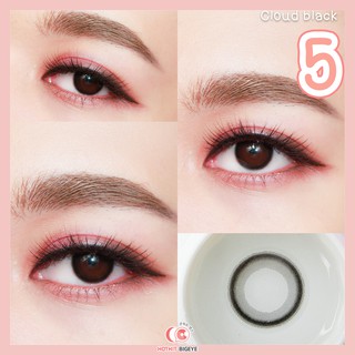 คอนแทคเลนส์  Cloud ดำ พร้อมส่งแบบปกติ และค่าสายตาสั้น 0.00-10.00 (สายตาที่มีในลิสกดสั่งได้เลยค่า)