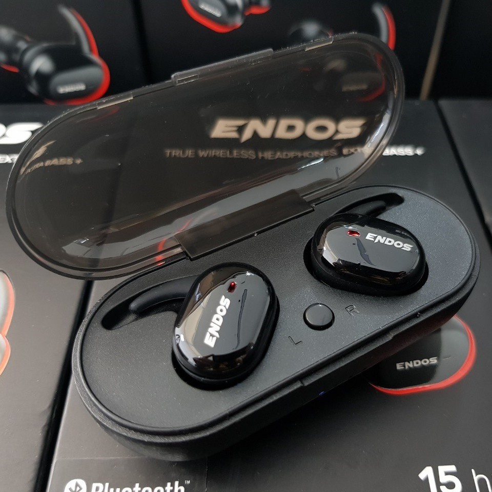 N10. Endos ของแท้ !! รุ่นใหม่ หูฟังบลูทูธ 5.0 เบสหนัก แบตอึด เสียงเทพมาก เสียงละเอียด ระบบไร้สาย Tru