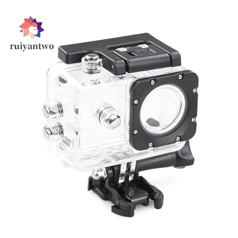 RPHSport Action Camera Box เคสกันน้ําสําหรับ SJ4000 /SJ4000 Wifi /SJCAM ฝาครอบกันน้ํา
