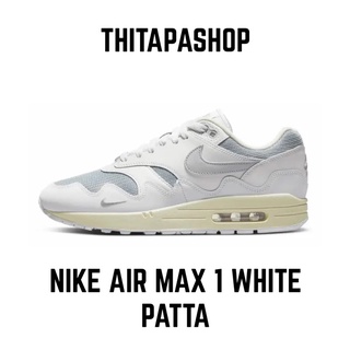 NIKE AIR MAX 1 WHITE X PATTA