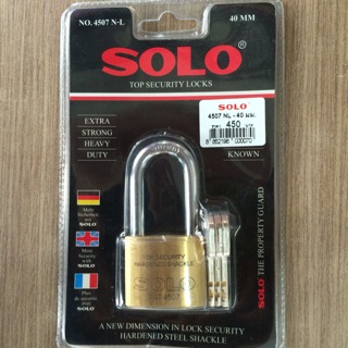 กุญแจSOLO 4507NL 40mm [Code: NEWPEDBQ]