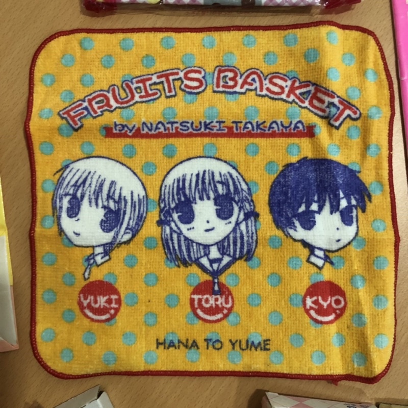 fruits basket ผ้าเช็ดหน้า