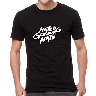 เสื้อยืดครอปเสื้อยืด พิมพ์ลาย GONNA HATES-5XL