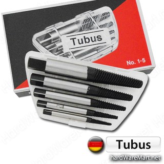 ดอกต๊าปเกลียวชุด 5ชิ้น ระบบมิล TUBUS tap set no.1-5 501536