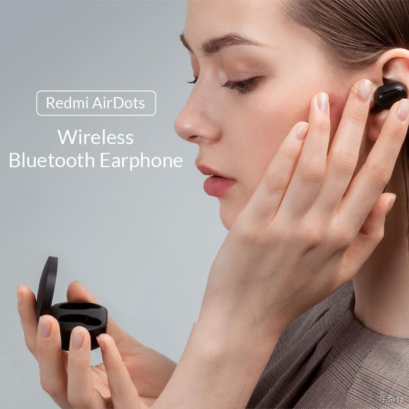 ✐◄☢Original Xiaomi Redmi Airdots 2 TWS True Wireless Bluetooth Earphone Stereo bass 5.0 Headset With Mic Handsfree Earbu