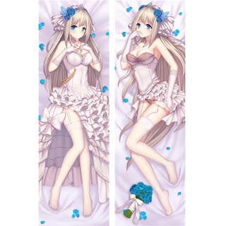 ปลอกหมอน ลายอนิเมะ Warship Girls Lexington Dakimakura ขนาด 50x150 ซม. สําหรับกอดร่างกาย