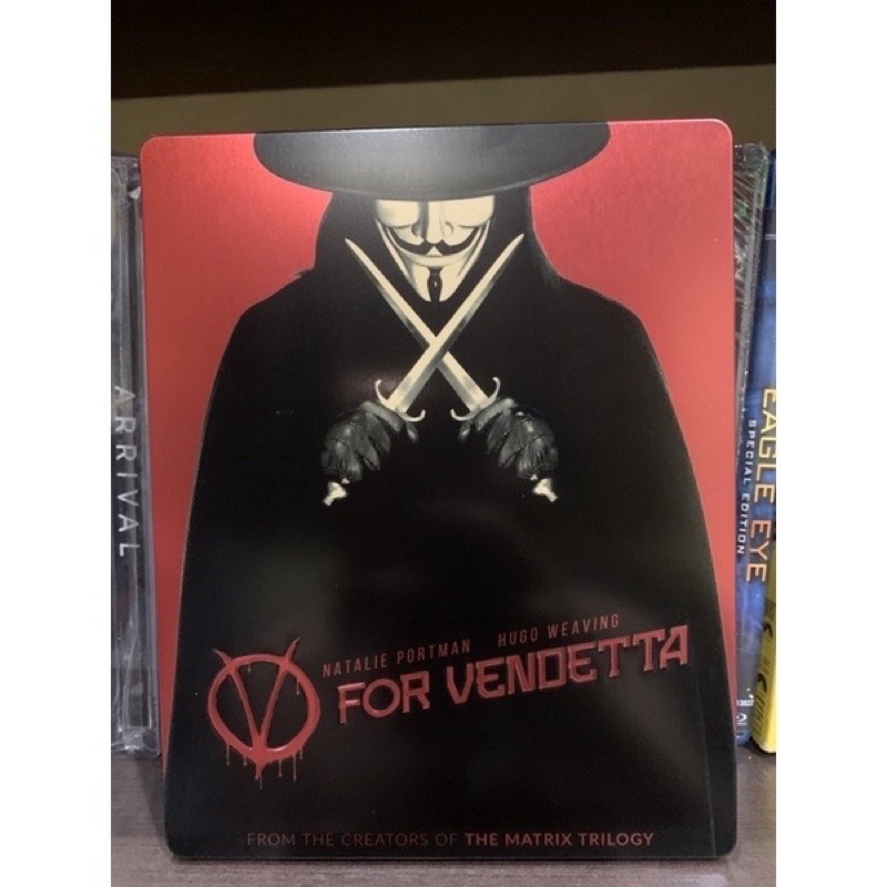 Blu-ray Steelbook เรื่อง V For Vendetta : มีเสียงไทย บรรยายไทย