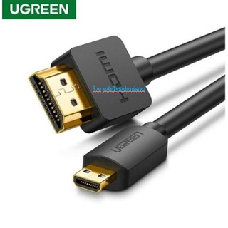 UGREEN ⚡️FLASH SALE⚡️ (ราคาพิเศษ) 30148/30102/30104 Micro HDMI to HDMI Cable สายยาว 1/1.5/3 เมตร