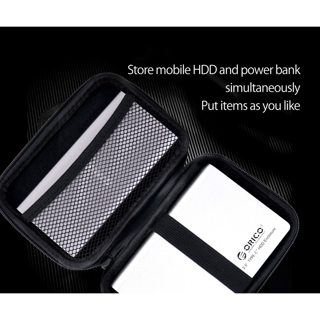 Orico 2.5 Hard Disk Case กระเป๋าป้องกัน HDD แบบพกพา (PHM-25)