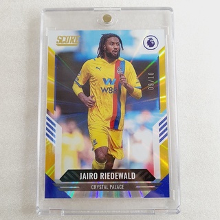 การ์ดรันต่ำ Jairo Riedewald /10 รันต่ำ Panini Score การ์ดสี การ์ดรัน การ์ดนักฟุตบอล การ์ดฟุตบอล Topps / Crystal Palace