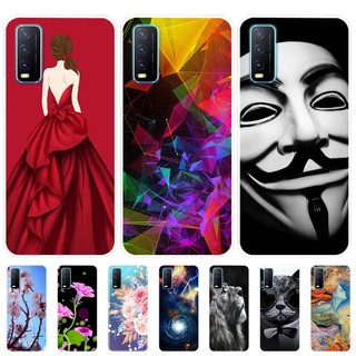 เคส Vivo Y20 เคสซิลิโคน Soft Back Cover Phone Casing Vivo Y20 Y 20 VivoY20 2020 เคสซิลิโคน