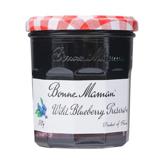 บอนน์มาม็องแยมบลูเบอร์รี่ 370กรัม Bonn Man Mans Blueberry Jam 370 gm.