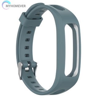 myhome สายนาฬิกาข้อมือซิลิโคนสําหรับ huawei honor band 4 version/huawei band 3e