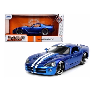 1:24 Bigtime Muscle รุ่น 2008 Dodge Viper SRT 10 [JADA]