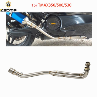 Zsdtrp ท่อไอเสียรถจักรยานยนต์สําหรับ Yamaha Tmax350 / 500 / 530 Tmax500 Tmax530 2010-2016