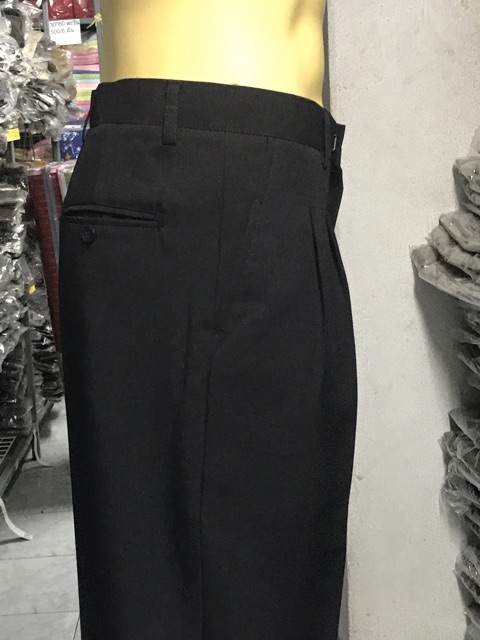 กางเกงทำงานผู้ชาย เหมาะสมกับ ยาม รปภ เนื้อ ซาฟารี เบอร์ 28-44