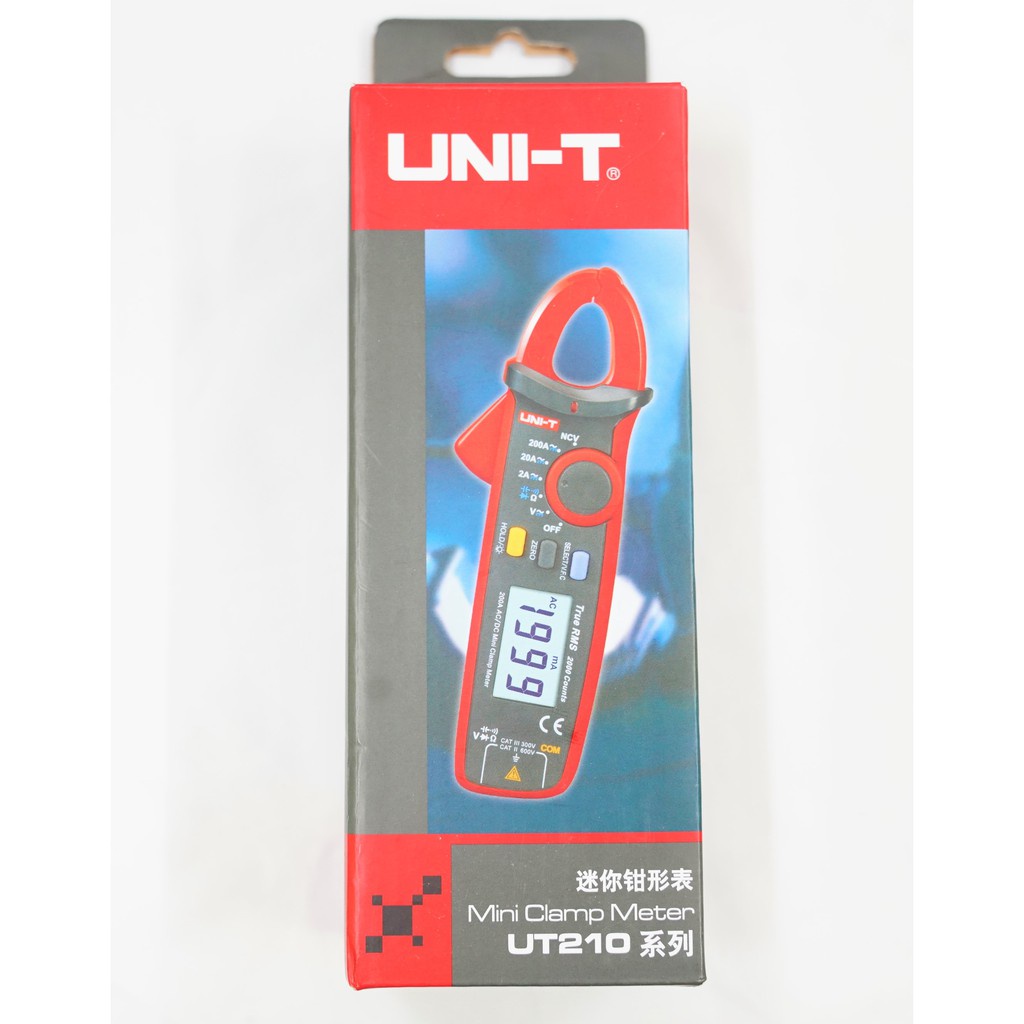 UNI-T 210E คลิปแอมป์ แคมป์มิเตอร์ดิจิตอล รุ่น UT210E - 2oieyjdd_k ...