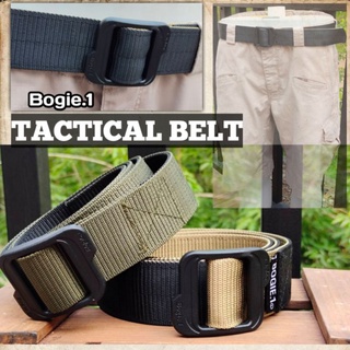 Bogie1 TacticalBelt2Tone เข็มขัดผ้า 2สี เข็มขัดสนามผ้า เข็มขัดยุทธวิธี เข็มขัดtactical เข็มขัด2สี