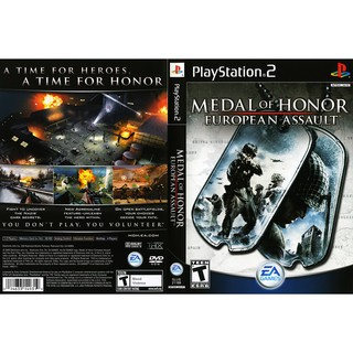 MEDAL OF HONOR EUROPEAN ASSAULT [PS2 US : DVD5 1 Disc]