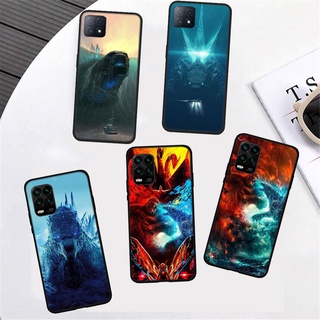 เคสซิลิโคนนิ่ม ลาย Godzilla Kong สําหรับ Xiaomi Redmi Note 9 Pro Max 9T 9C 9S Prime NFC OI43