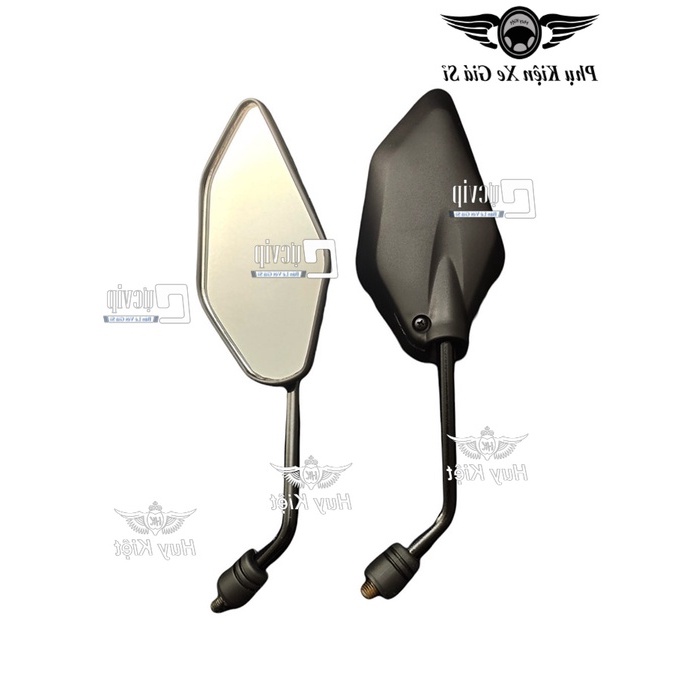 Combo 2 กระจกมองหลังสําหรับ Exciter 150, Exciter 135, Exciter 155 ติดตั้งสําหรับ Yamaha ทุกรุ่นพร้อม