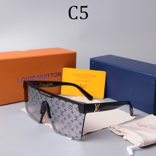 Louis VUITTON Lis LV 1487 Marba De Lux แว่นตากันแดด สไตล์วินเทจ เรโทร คลาสสิก