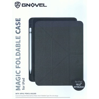 เคส iPad 10.2"Gen 9/8/7 ยี่ห้อ Gnovel Magic Foldable Case ฝาหน้าแบบ Origami วางตั้งได้ทั้งแนวตั้งและนอน รางปากกาอยู่ซ้าย