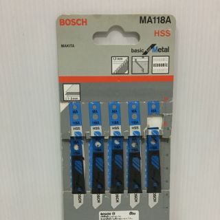 ใบจิ๊กซอร์ มีรู (MA118A) BOSCH 1แผง