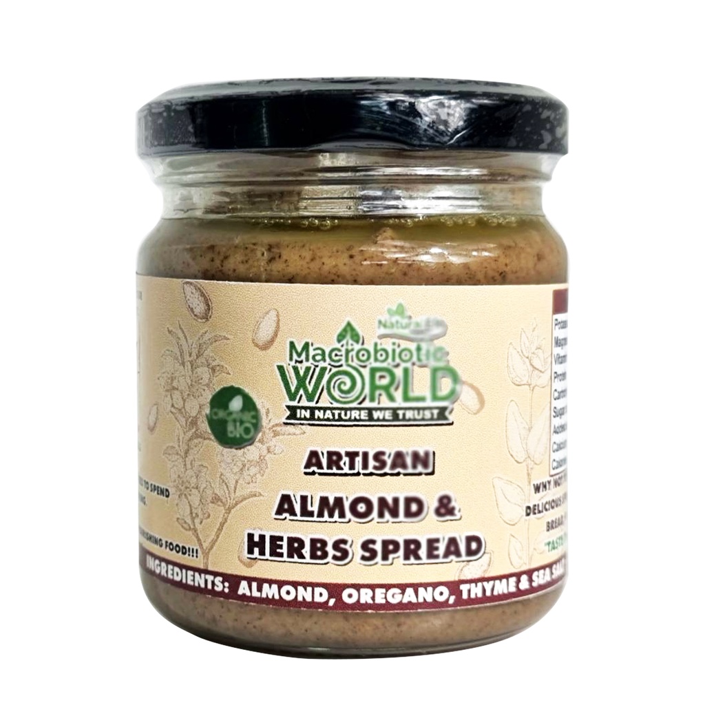 Organic/Bio Artisan - Almond & Herbs Spread 185g