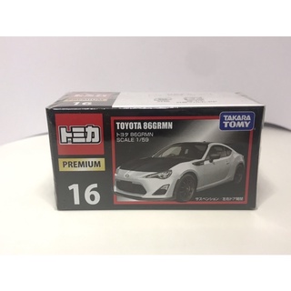 TOMICA PREMIUM NO.16 TOYOTA 86GRMN