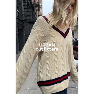 (7) preorder brandy melville nikki heavy wool stripe sweater