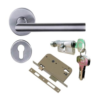 มือจับ SN001 3 ชิ้น/ชุด MORTISE LOCK SET YALE SN001 3IN1