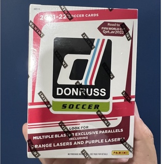 พร้อมส่ง !! กล่อง 2021-22 Panini Donruss Soccer Road to Qatar Blaster Box