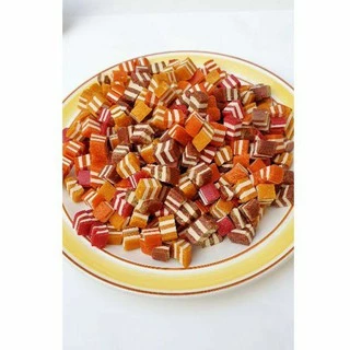 ขนมหมา ขนมสุนัข สติ๊กทูโทนลูกเต๋า ขนาด 500 กรัม