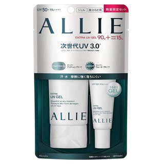 KANEBO ALLIE เจลกันแดด คาเนโบ อัลลี เอกซ์ตร้า ยูวี เจล สูตรไฮยาลูรอน และคอลลาเจน SPF 50+ PA++++ สำหรับใบหน้าและผิวกาย กั