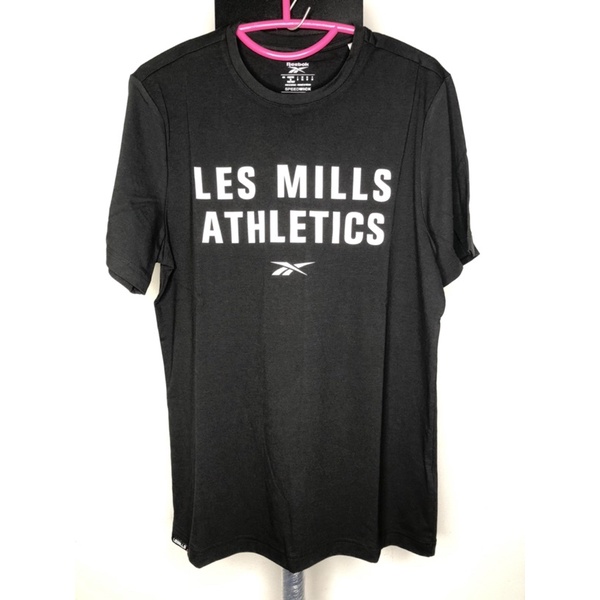 (ของแท้ งานช๊อป) เสื้อ reebok lesmills LTS-005 สีดำ