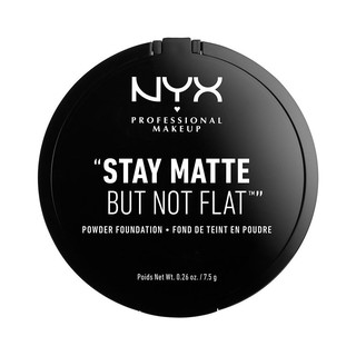 ของแท้/พร้อมส่ง NYX Professional Makeup Stay Matte But Not Flat Powder Foundation นิกซ์ โปรเฟสชั่นแนล แป้งผสมรองพื้น