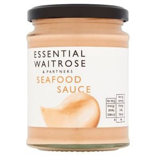 Waitrose essential  Seafood Saue ซอส สำหรับ อาหาร ทะเล  เวทโทรส 285 กรัม