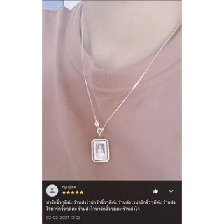 สร้อยคอเงินแท้92.5% ชุบ 3K ลายคตกิต-จิ๋ว หนักครึ่งสลึงตัน เส้นเล็กน่ารัก ยาว 16-20 นิ้ว(สร้อยอิตาลี) : TH0197
