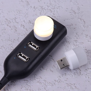 【Fashion】โคมไฟอ่านหนังสือ Led ทรงกลม ขนาดเล็ก ถนอมสายตา ชาร์จ USB 1 ชิ้น