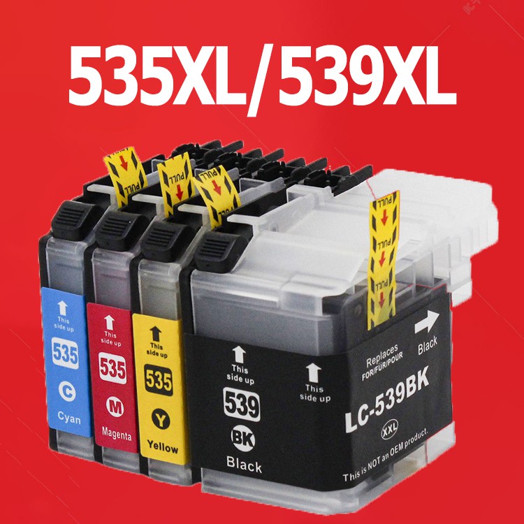 LC 535XL LC 539XL ตลับหมึก LC 535 LC 539 หมึก LC535XL LC539XL ตลับหมึกสำหรับ Brother DCP-J100/DCP-J1