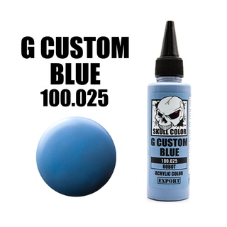 สี Skull Color : G Custom Blue