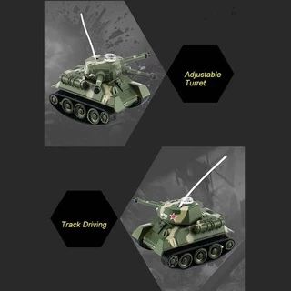 RC รีโมทคอนโทรลถังของเล่น Mini รุ่นทหาร Battle Tank วิทยุควบคุม Hobby Boy ของเล่นเด็กเด็กของขวัญ