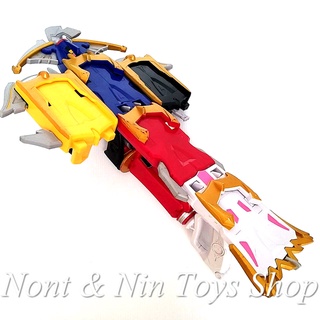 Tensou Sentai Goseiger DX Gosei Buster .. ชุดรวม อาวุธประจำกาย ขบวนการเทพสวรรค์ โกเซย์เจอร์